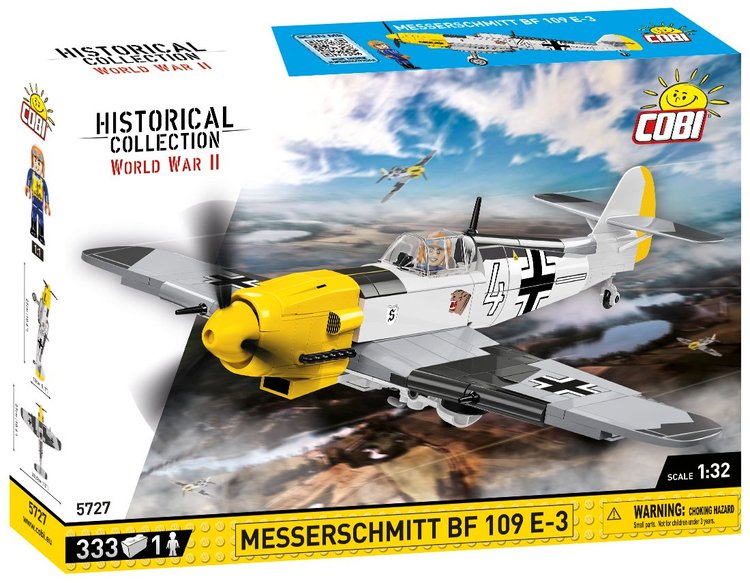 COBI-5727 COBI Messerschmitt BF 109 E-3: Conjunto #5727