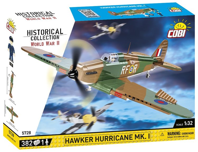 COBI-5728 COBI Hawker Hurricane MK. 1 Fighter