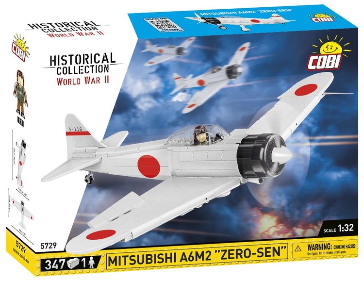 Chasseur COBI-5729 COBI Mitsubishi A6M2 "Zero-Sen"