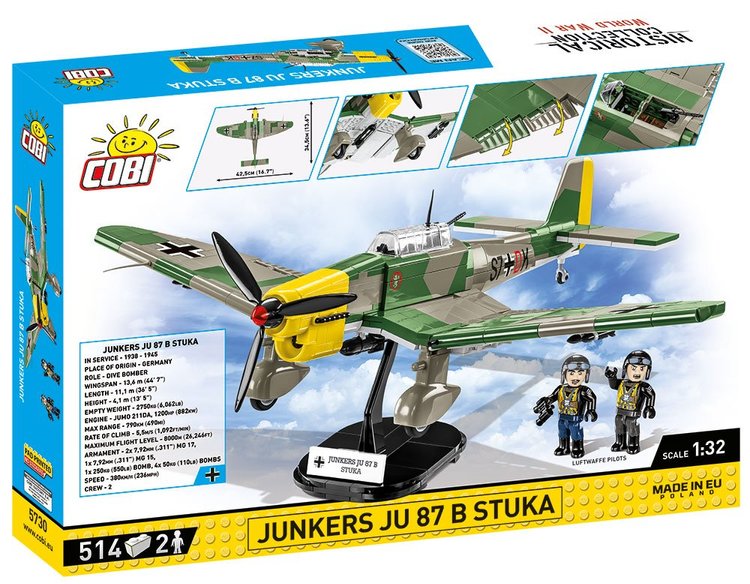 COBI-5730 COBI Junkers JU 87 B Stuka