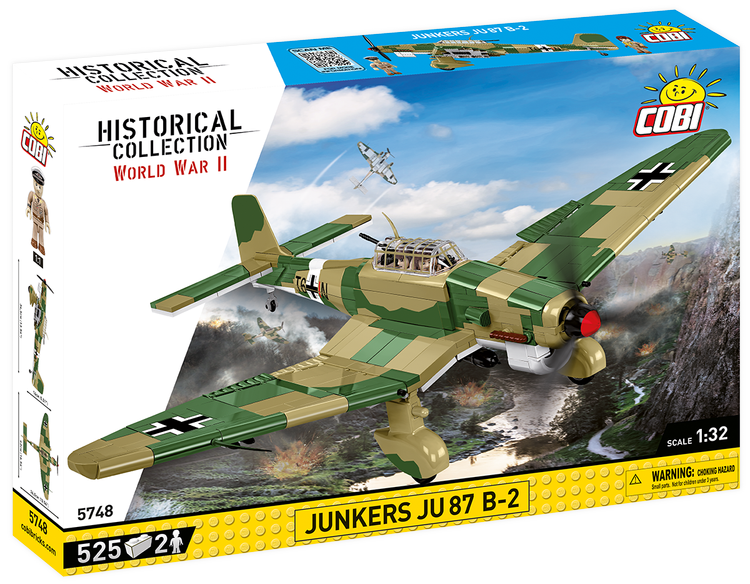 COBI-5748 COBI Junkers JU 87 B-2 Dive Bomber : Set #5748