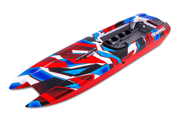 5784R Traxxas Hull, DCB M41, Red Graphics (Fully Assembled)