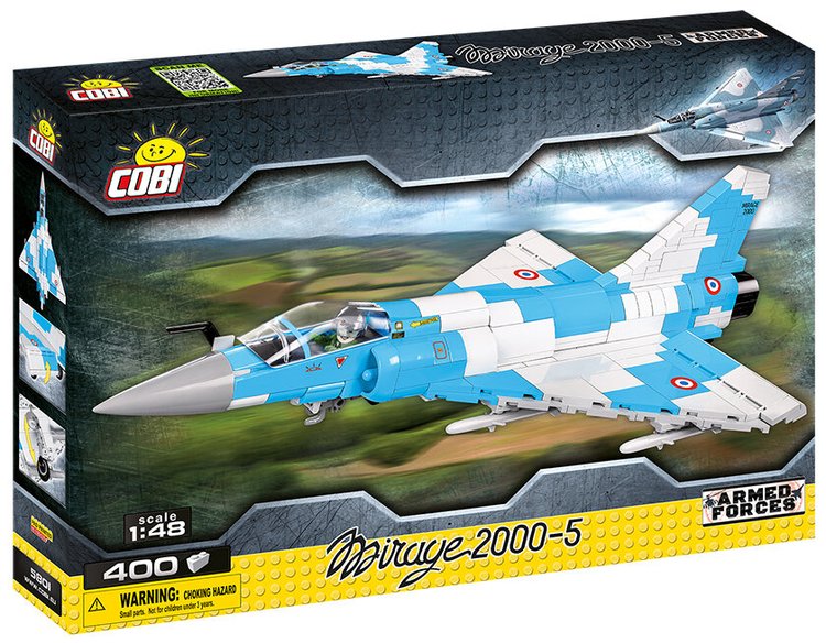 COBI-5801 COBI Dassault Mirage 2000-5 Fighter Jet: Set #5801