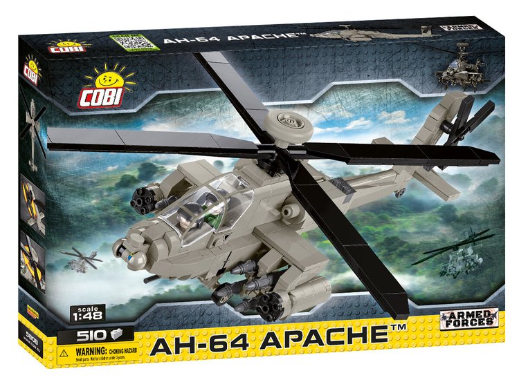 COBI-5808 COBI AH-64 Apache Helicopter: Set #5808