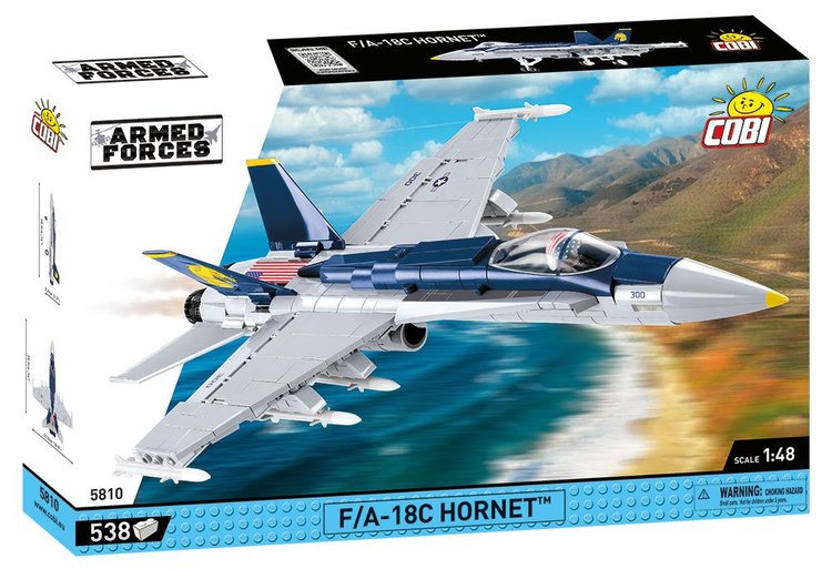 COBI-5810 COBI F/A-18C Hornet Fighter Jet: Set #5810