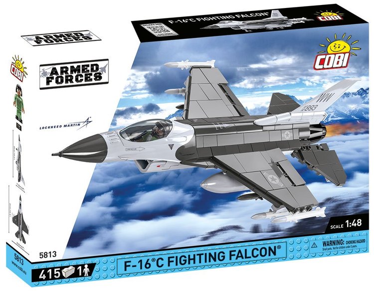 COBI-5813 COBI F-16C Fighting Falcon Jet : ensemble #5813