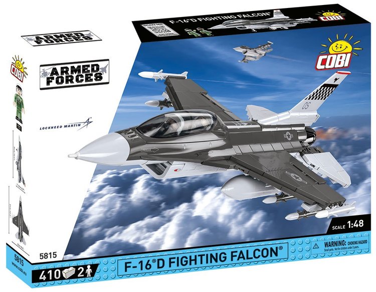 COBI-5815 COBI F-16D Fighting Falcon Jet: Set #5815