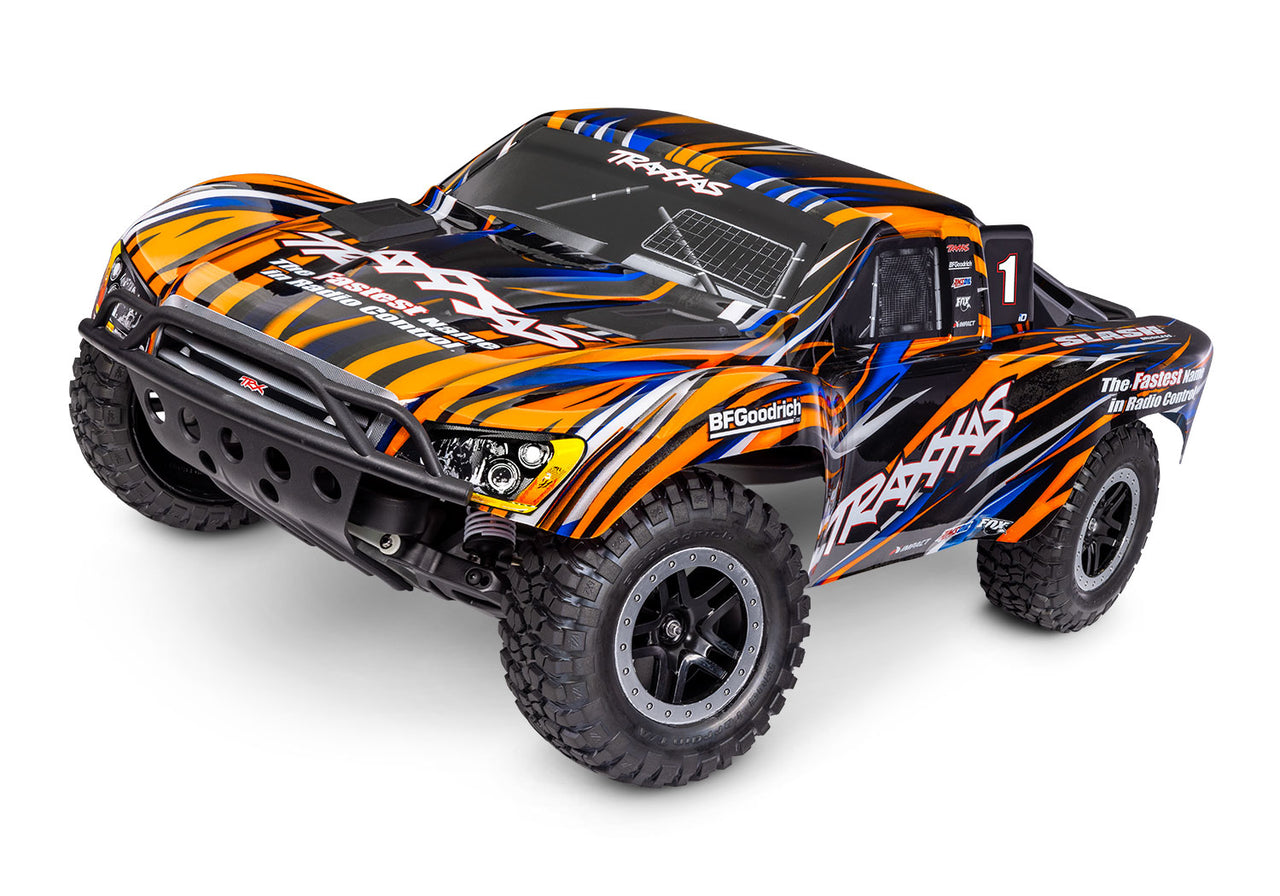 58334-4ORANGE Traxxas 1/10 Slash 2WD, BL-2s HD Brushless, Clipless - Orange