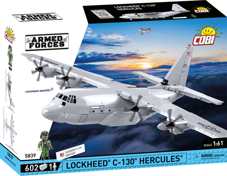 COBI-5839 COBI Lockheed C-130 Hercules Transport : Ensemble #5839