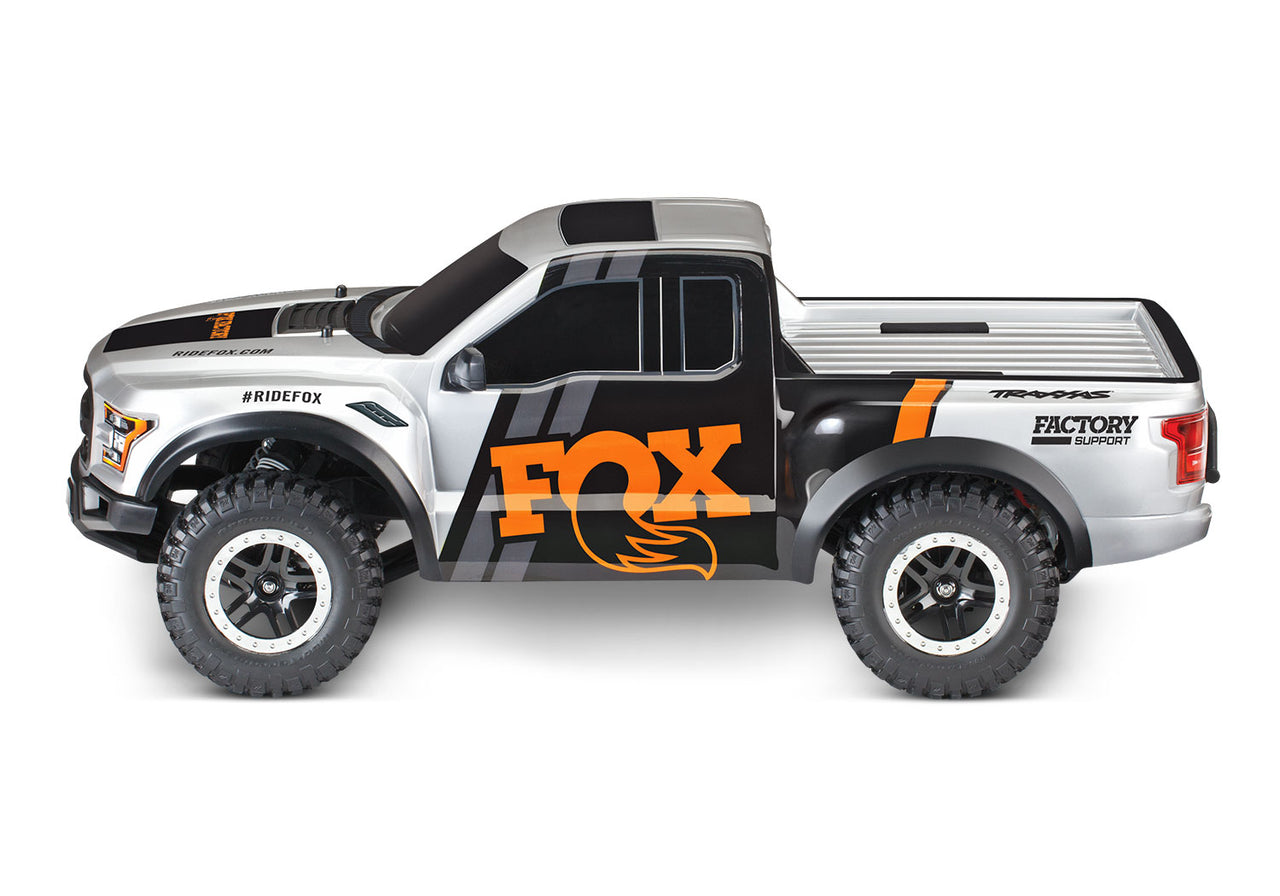 TRA58394-4FOX Traxxas 1/10 F150 Raptor BL-2S HD Clipless - Fox