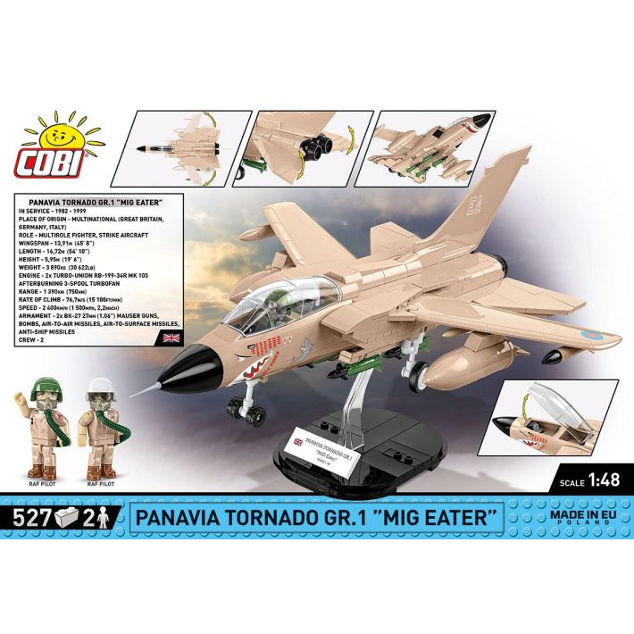 COBI-5854 527 PCS ARMED FORCES /5854/ TORNADO GR.Mk 1 MiG Eater Gulf War 1990-1991