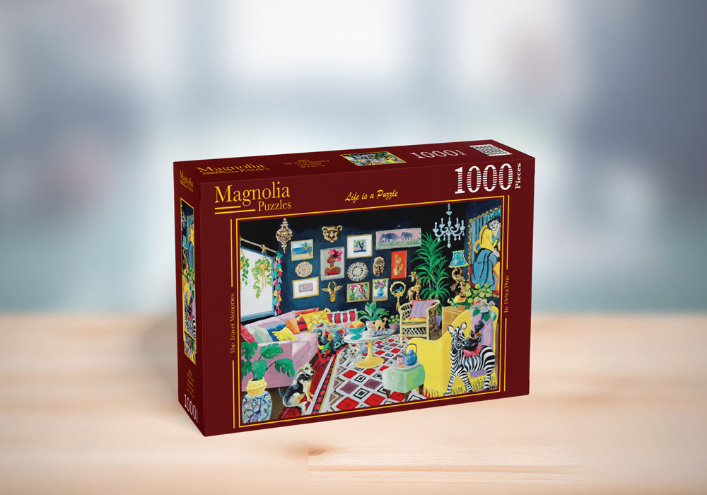 The Travel Memories 1000-Piece Puzzle