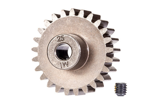 6492X Traxxas Gear, 25-T Pinion (1.0 Metric Pitch) (Fits 5mm Shaft)