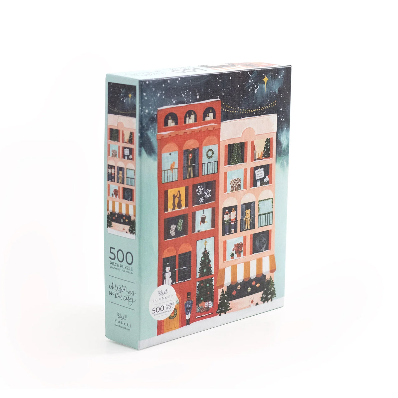 Puzzle de 500 pièces Noël en ville 