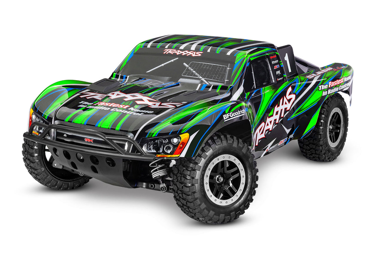 68386-4GREEN Traxxas Slash 4X4 1/10 Scale VXL Extreme HD - Green