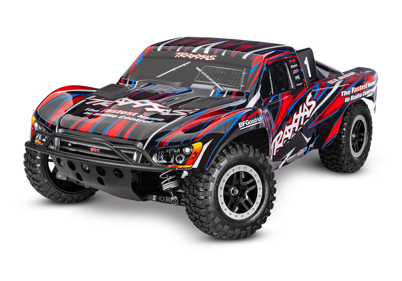 68386-4RED Traxxas Slash 4X4 1/10 Scale VXL Extreme HD - Red