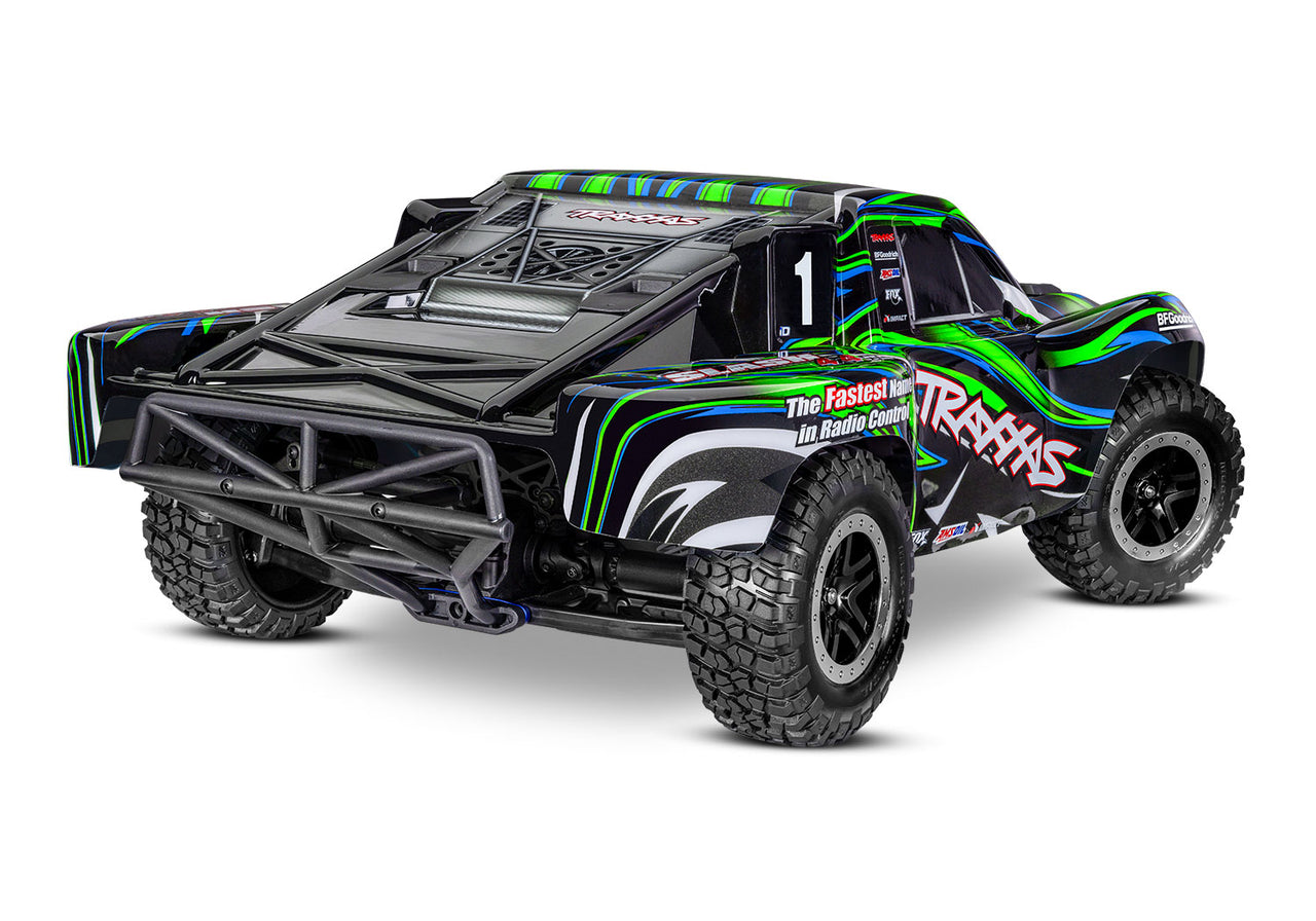 68386-4GREEN Traxxas Slash 4X4 1/10 Scale VXL Extreme HD - Green