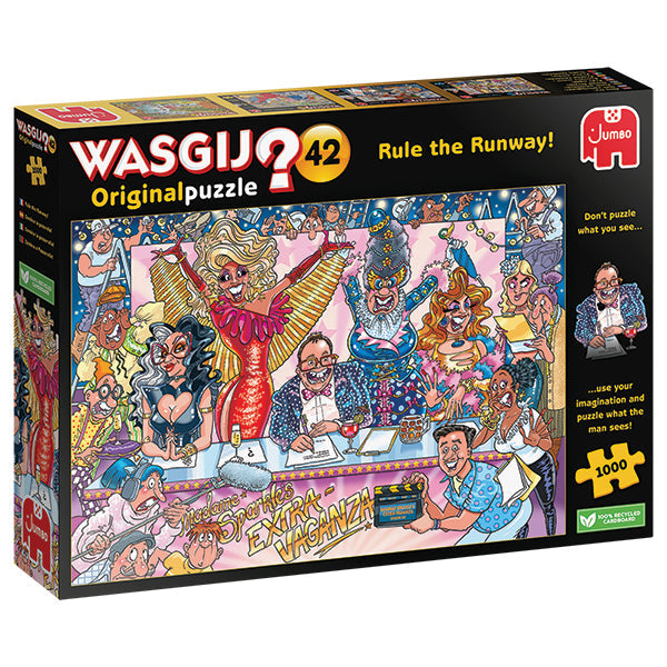 Wasgij – Dominez la piste ! Puzzle de 1 000 pièces