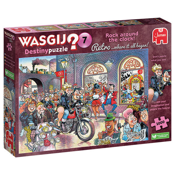 Wasgij - Puzzle de 1000 pièces Rock Around the Clock !