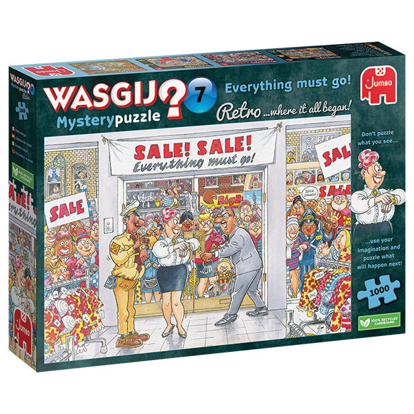 Wasgij - Tout doit disparaître ! Puzzle de 1000 pièces