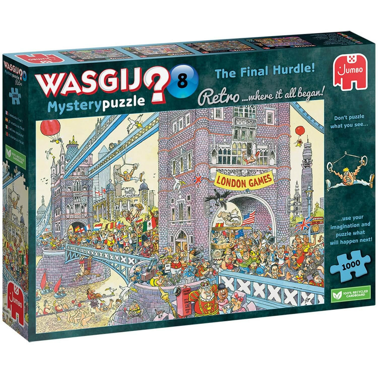 Wasgij - Puzzle de 1000 pièces Le dernier obstacle