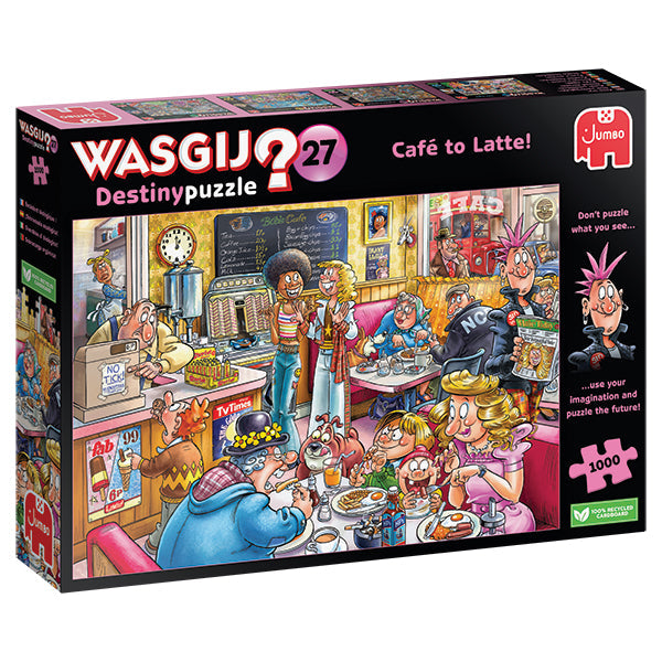 Wasgij - Du café au café au lait ! Puzzle de 1000 pièces