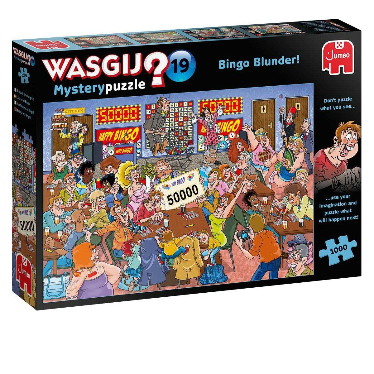 Wasgij - Le puzzle de 1000 pièces : une gaffe de bingo