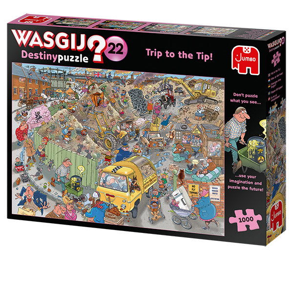 Wasgij - Voyage à la pointe ! Puzzle de 1000 pièces