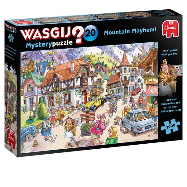 Wasgij - Le chaos dans les montagnes ! Puzzle de 1000 pièces