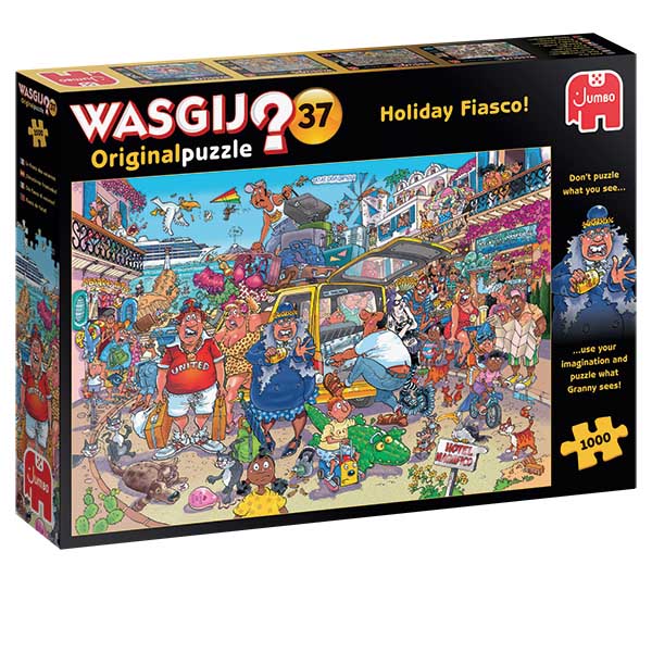 Wasgij - Fiasco des Fêtes ! Puzzle de 1000 pièces