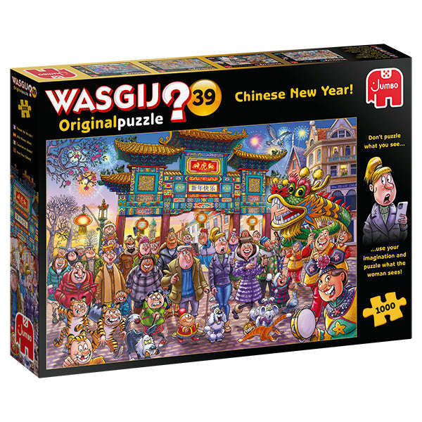 Wasgij - Puzzle de 1000 pièces du Nouvel An chinois