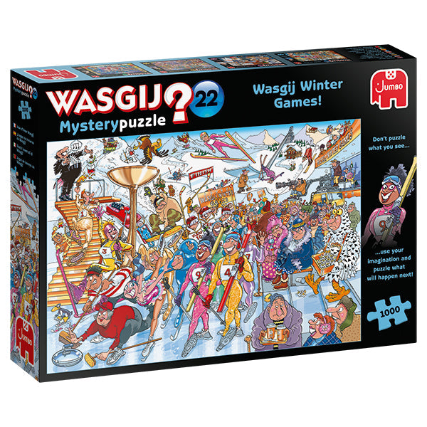 Wasgij – Jeux d'hiver ! Puzzle de 1000 pièces