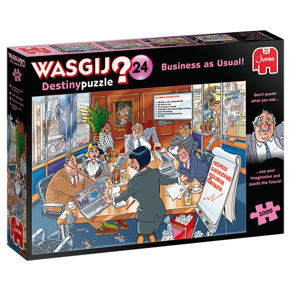 Wasgij - Le business comme d'habitude ! Puzzle de 1000 pièces