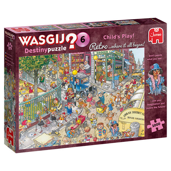 Wasgij - Jeu d'enfant ! Puzzle de 1000 pièces