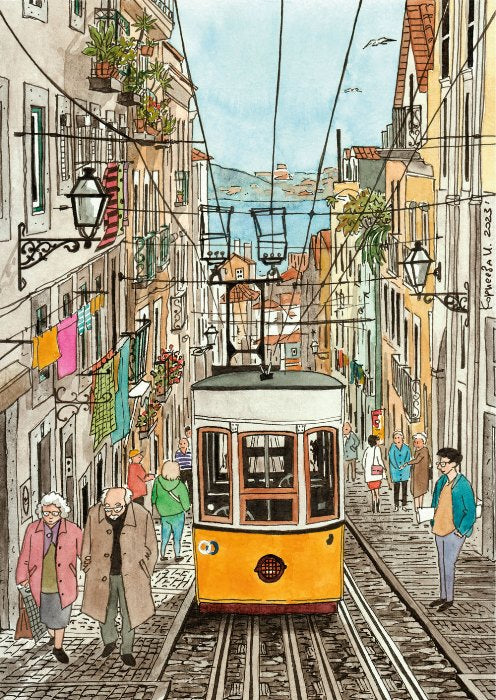 Lisbon 1000-Piece Puzzle