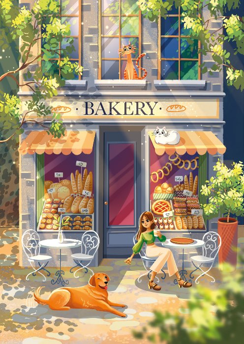 Bakery 1000-Piece Puzzle