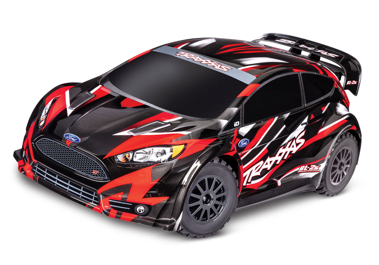 74154-4RED Traxxas Fiesta ST Rally 1/10 Brushless AWD Rally Car RTR -  Red FREE(100$ VALUE) 2985-2S TRAXXAS BATTERY/CHARGER COMPLETER PACK (INCLUDES #2985 & #2827X)