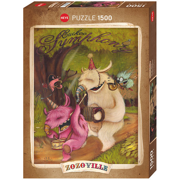 Cuckoo Symphony, Zozoville 1500-Piece Puzzle