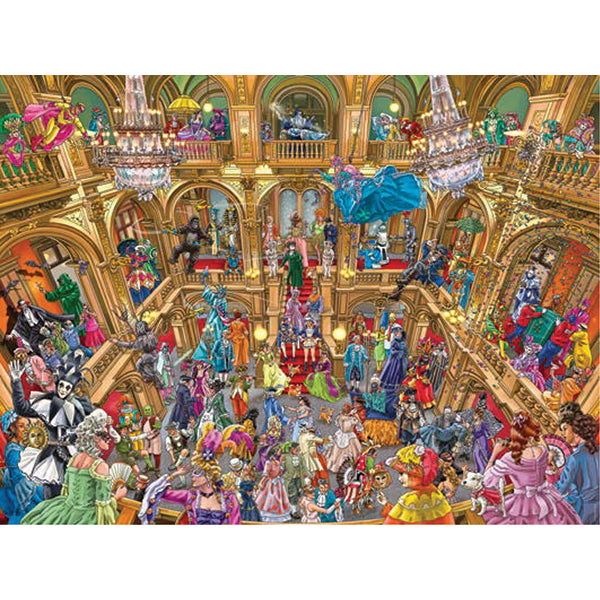 Masked Ball, Tanck 1500-Piece Puzzle