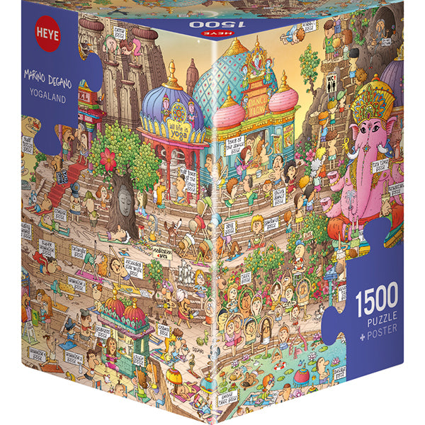 Puzzle Yogaland 1500 pièces