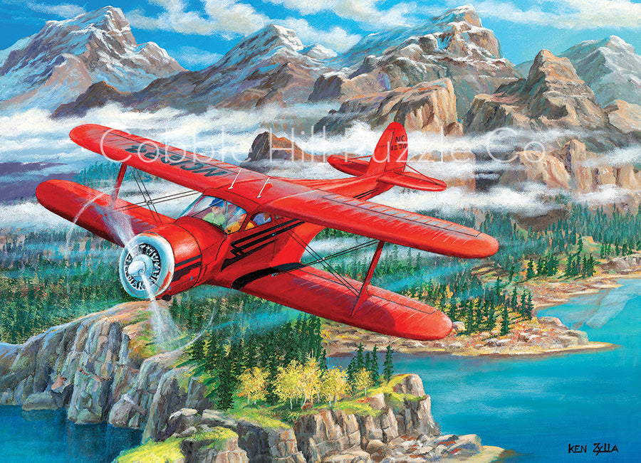 Beechcraft Staggerwing 500-Piece Puzzle