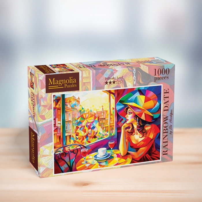 Rainbow Date 1000-Piece Puzzle