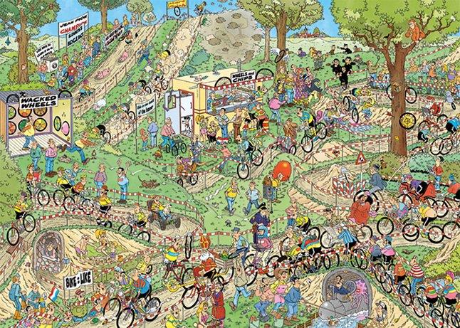 World Championships Cyclecross 1000-Piece Puzzle