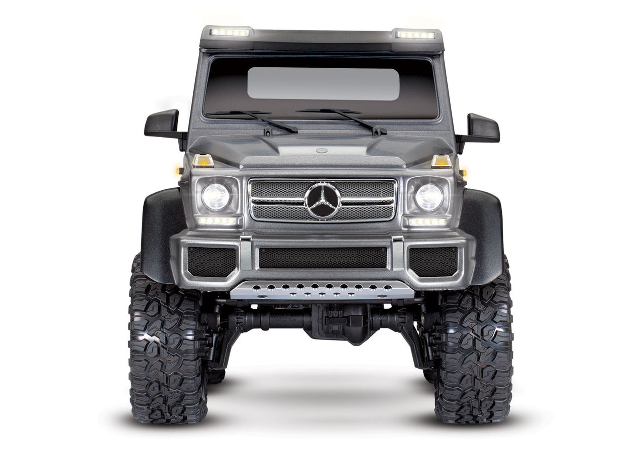 88296-4SILVER Traxxas TRX-6 Mercedes Benz G63 AMG 6x6 clipless body - Silver