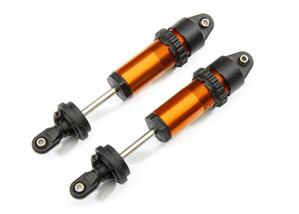 Amortiguadores Traxxas 8961T, GT-Maxx, aluminio (anodizado en naranja) 