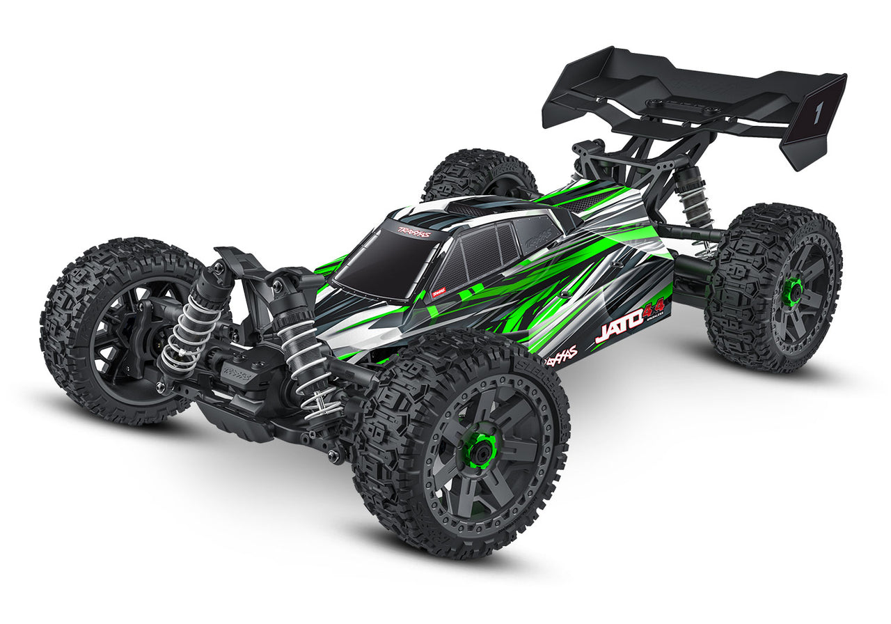 90154-4GREEN Traxxas Jato 4x4 Brushless BL-2S with clipless body - Green