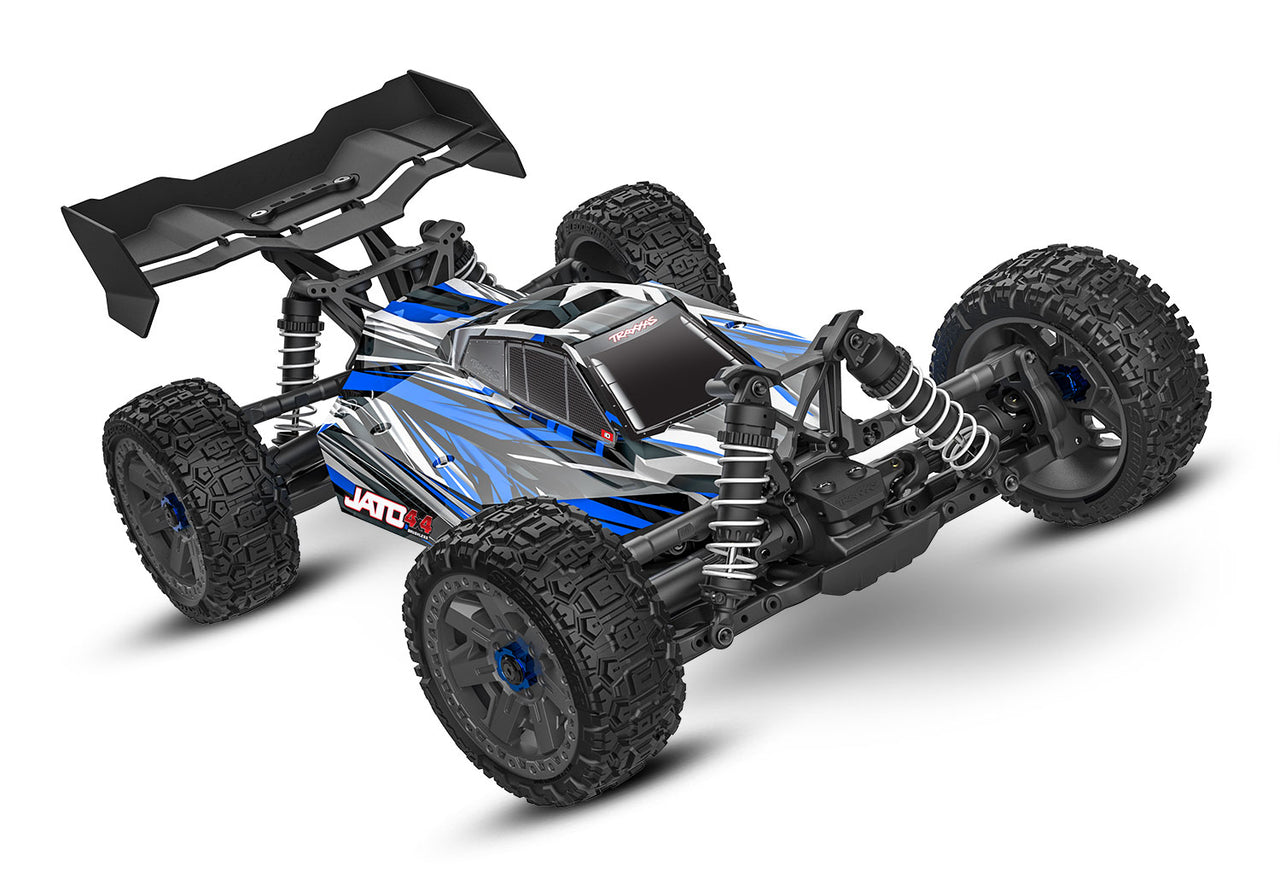 90154-4BLUE Traxxas Jato 4x4 Brushless BL-2S with clipless body - Blue