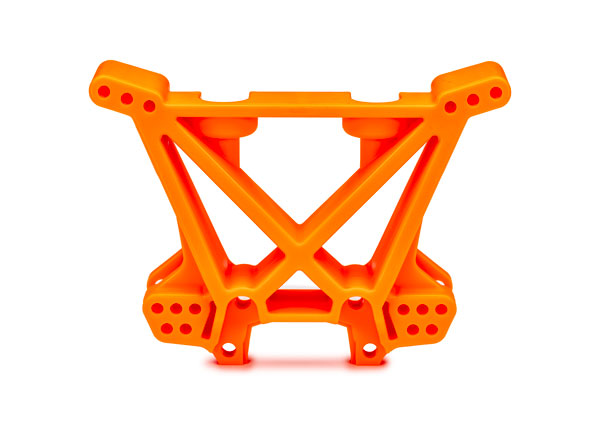 9034-ORNG Traxxas Shock tower, rear (orange)