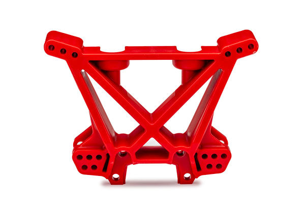 9034-RED Traxxas Shock tower, rear (red)