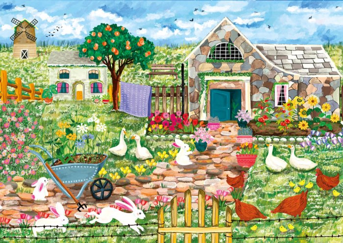 Farm House 1000-Piece Puzzle